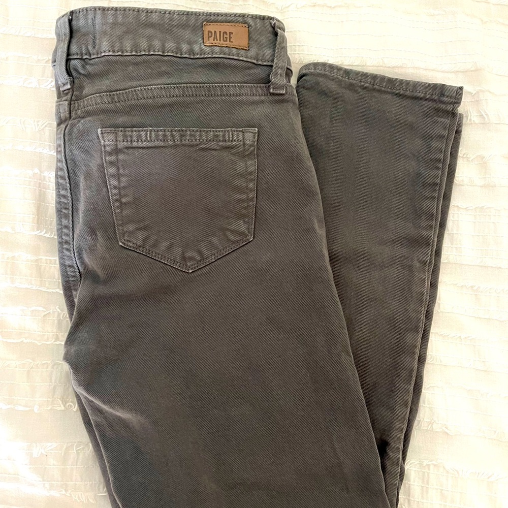 Paige skyline ankle peg jeans